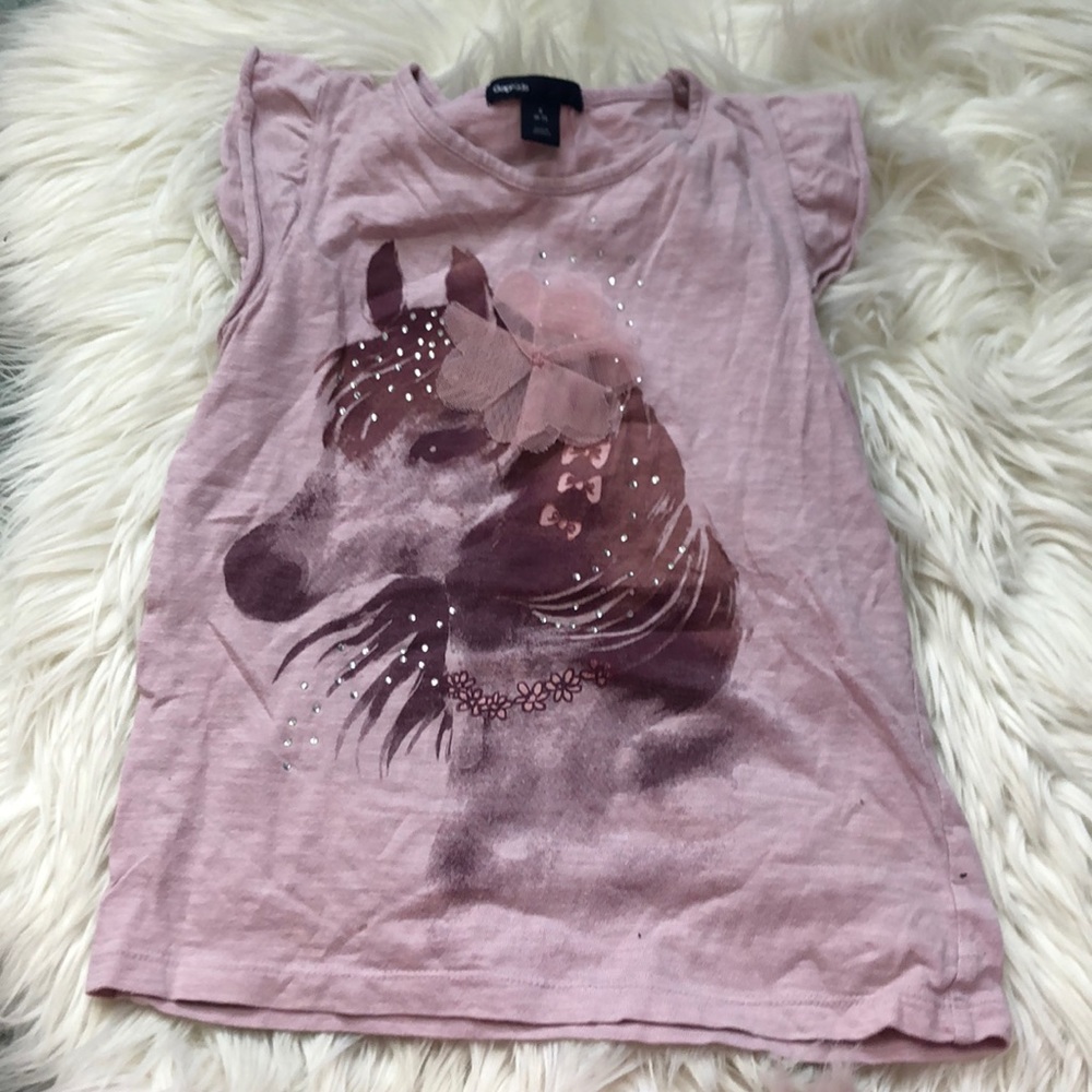 gapkids embellished horse top size S (6/7)✨